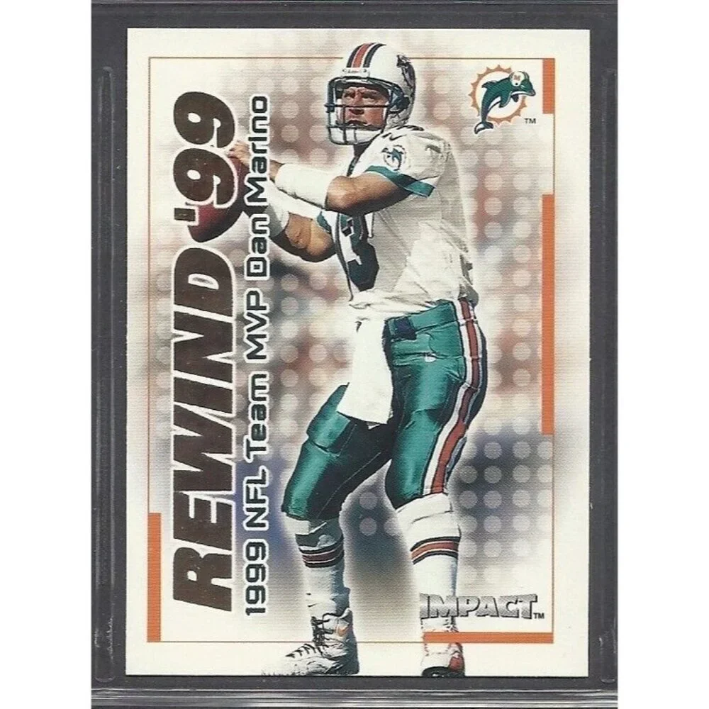 2000 Skybox Impact Football Rewind '99 - #16 - Dan Marino - Miami Dolphins